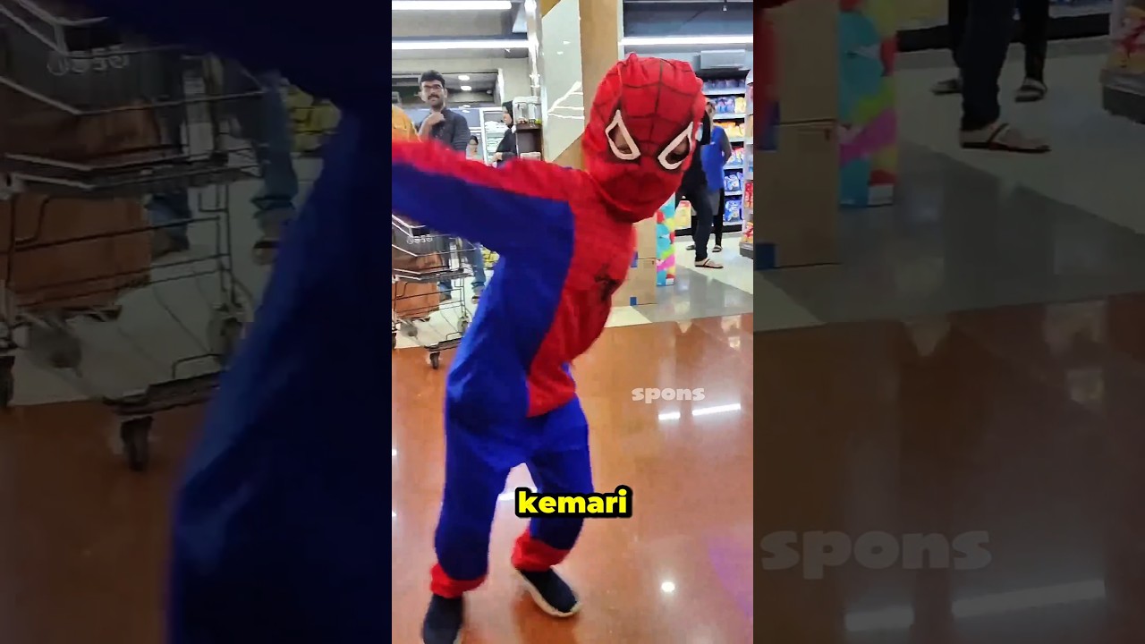 spiderman kecil #viral