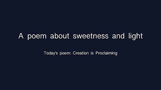 Class 5 Kannada Lesson 8: Creation is Proclaiming | KTBS Second Language