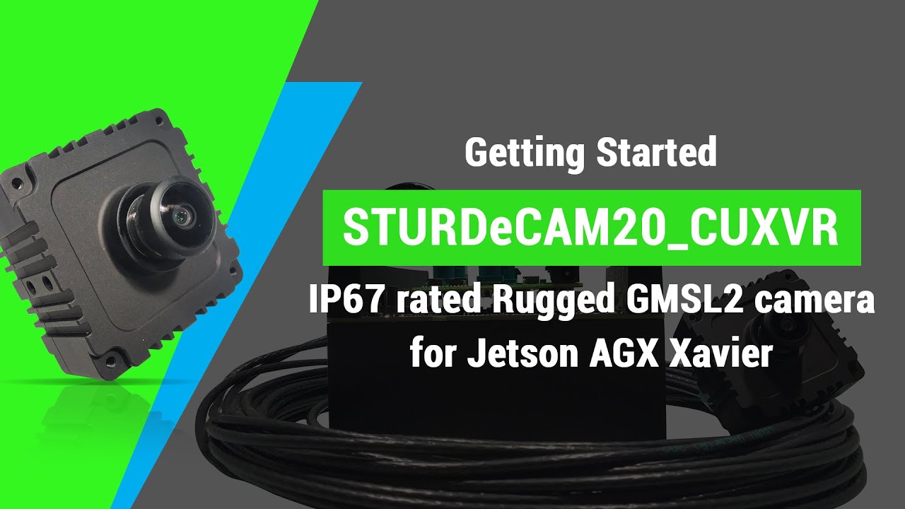 Ip67 Rugged Gmsl2 Camera Works With Nvidia Jetson Devkits