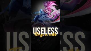 Most Useless Things In Mlbb