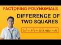Understanding the Difference of Two Squares - Grade 8 Math Tutorial