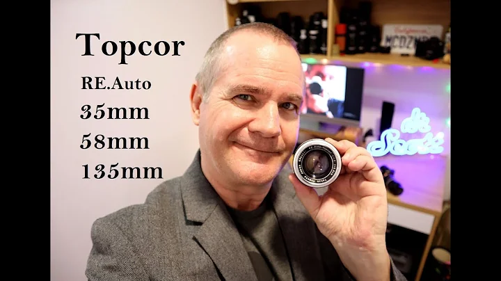 RE, AUTO Topcor - 35mm - 58mm - 135mm Lenses