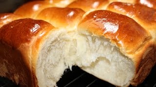 How to make Bakery Style Super Soft Chewy Dinner Rolls | 微波面包