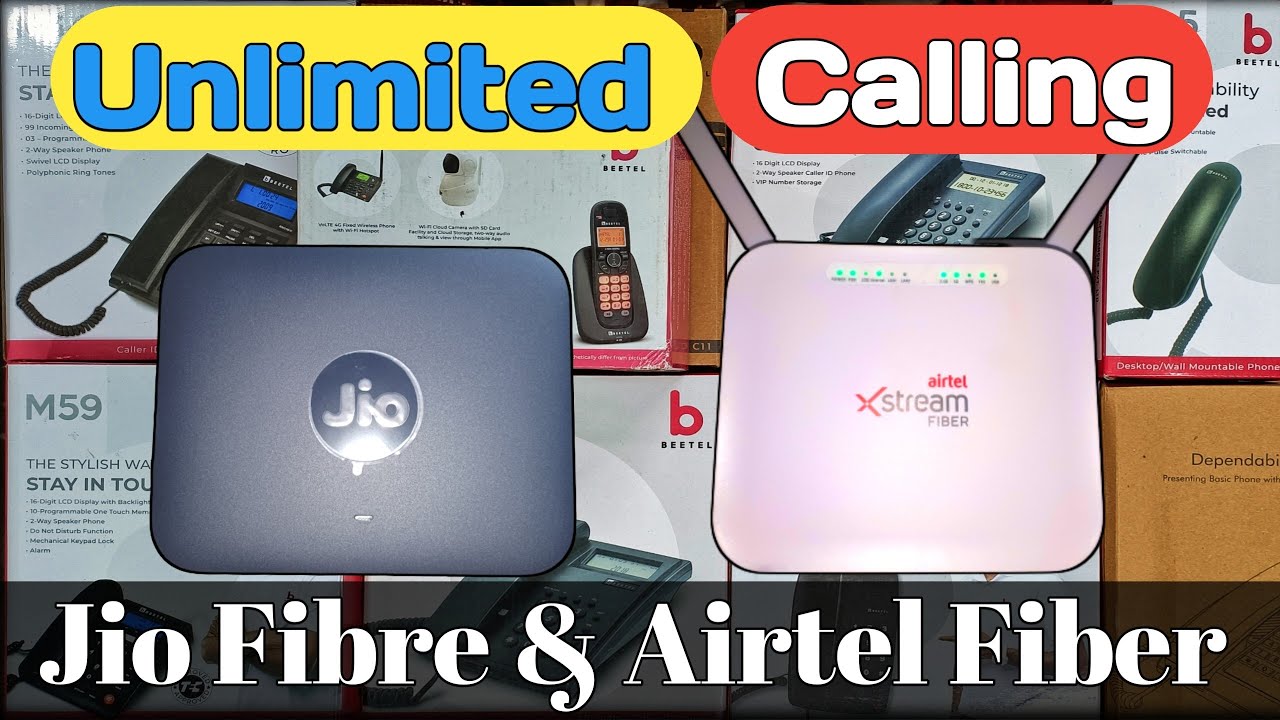Jio Fiber Main Landline Kaise Connect Kare Best Landline Phone YouTube
