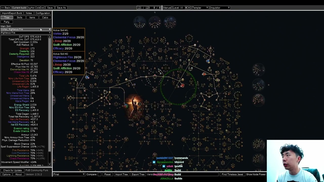 3.22) Righteous Fire Inquisitor VS Venarius (Cortex) 