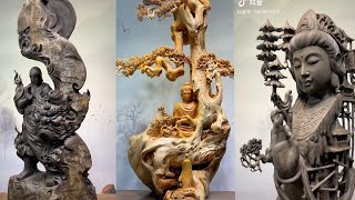 Điêu khắc gỗ đỉnh cao nghệ thuật | Wood art sculpture | buddhism