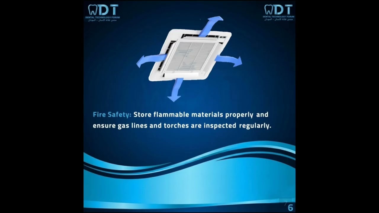 ورشة | infection control and dental lap | safety |