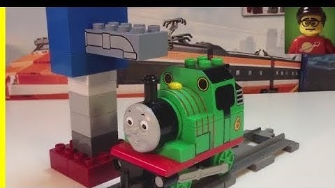 THOMAS AND FRIENDS | LEGO DUPLO Train 5556 Percy At The Water Tower toy set review