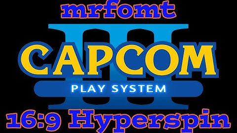 Hyperspin Capcom Play System III full Hyperspin pack + themed videos Showcase