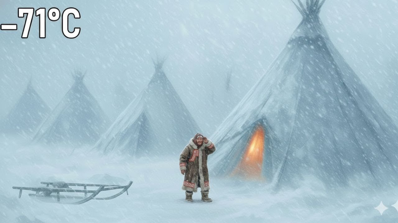 Life at -71°C: 90-Year-Old Nomad’s Daily Battle for Survival in Yakutia