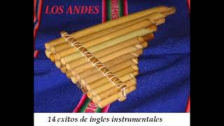 Los Andes, instrumental music de ingles,  14 hits