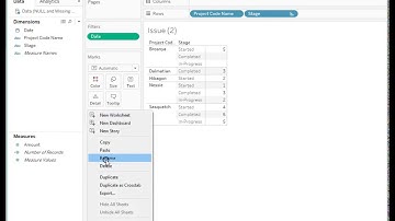 How to replace NULL or missing data with zeros or existing data using the ZN function in Tableau
