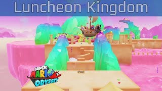 Super Mario Odyssey - Luncheon Kingdom Walkthrough [HD 1080P/60FPS]