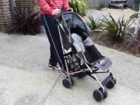 how to close maclaren umbrella stroller