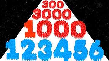 Crowd Number Run 3D vs Pushharder - Level Up Number (Freeplay, Max Level) ASMR Gameplay