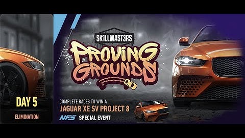 Jaguar xe sv project 8 | Proving Grounds | Need For Speed: No Limits | day 5