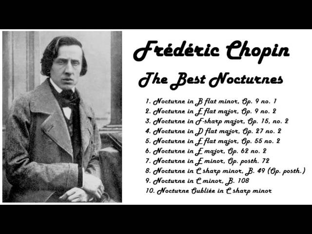 Frédéric Chopin - The Best Nocturnes in 432 Hz tuning (great for reading or studying!) class=