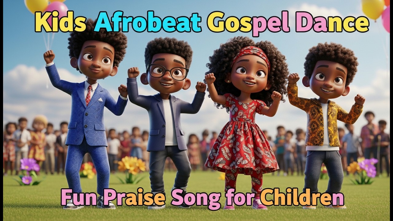 Kids Afrobeat Gospel Dance | Fun Praise Song for Children | Clap and ...