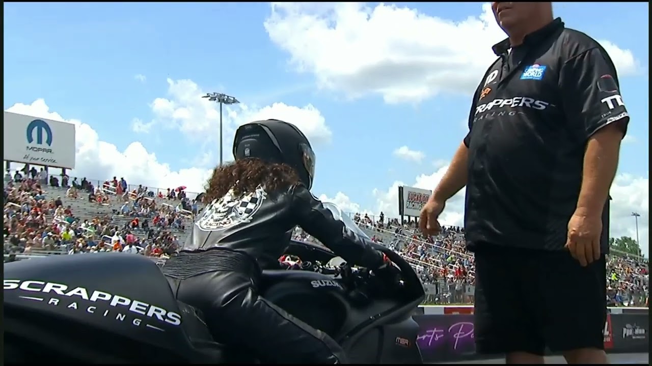 Angelle Sampey Lianna Evaristo Pro Stock Motorcycle Eliminations Rnd