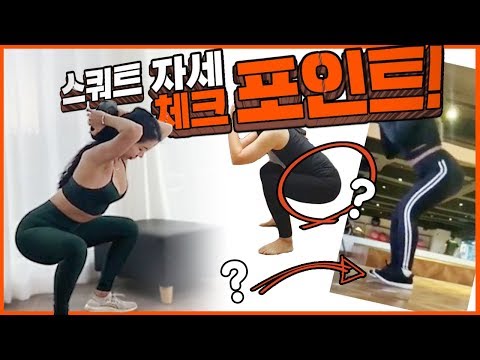 구독자 | How to do a <strong>Squat</strong> Correctly