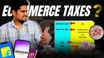 कितना देना पड़ता है GST, TDS, TCS All E-commerce Seller Taxes Explained || Online Selling & Tax