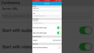 How to mute Audio and Video in Jitsi Meet app? screenshot 3