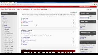 Course Format in Moodle