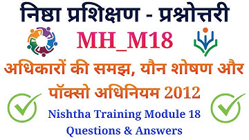 Nishtha MH_M18 Questions & Answers