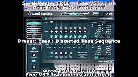 SynthMasterFREE - Free VST synth - vstplanet.com