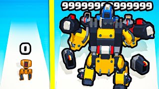 Upgrading a mecha to MAX LEVEL