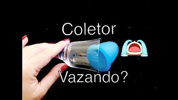 É normal o coletor vazar?
