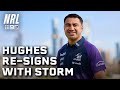 Jahrome Hughes is staying in Melbourne until 2030: NRL Presser | NRL on Nine