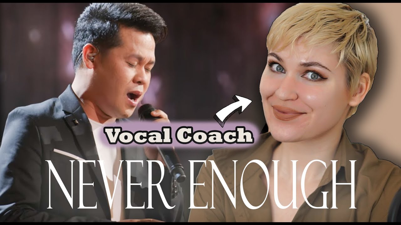 Marcelito Pomoy Never Enough Vocal Coach And Professional Singer