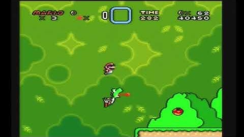 [SMW] Yoshi Mid Air Shell Jump (PAL)
