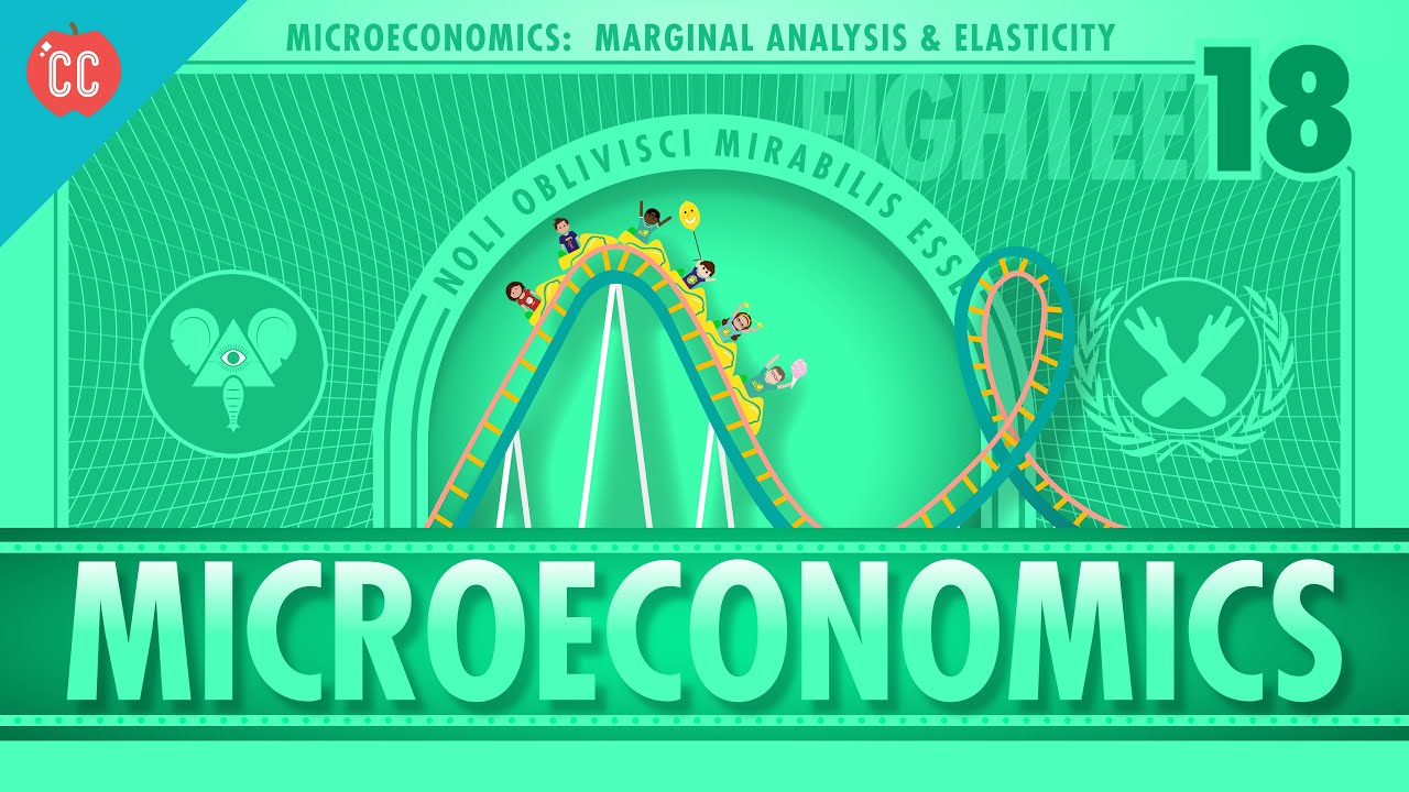 ⁣Marginal Analysis, Roller Coasters, Elasticity, and Van Gogh: Crash Course Econ #18