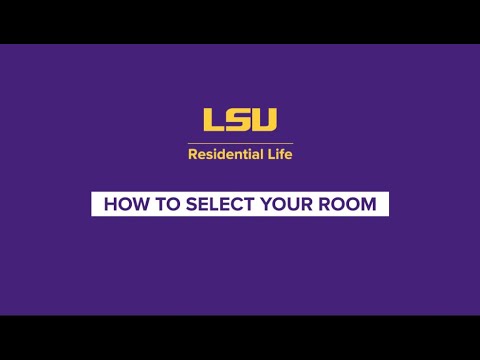 Room Selection Walk Through