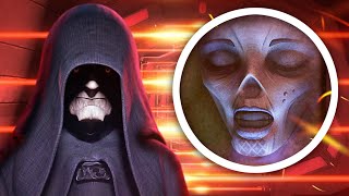 Welcher tote Jedi befindet sich in Palpatines Kammer?