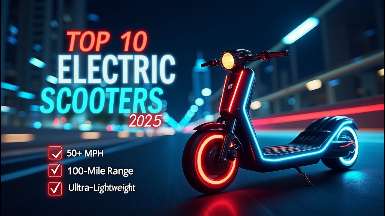 Top 10 Best Electric Scooters of 2025 ⚡ Ultimate Buying Guide ...