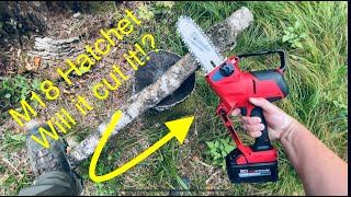 M18 Hatchet Pruning Saw | Review | Unboxing | First Use | Chainsaw