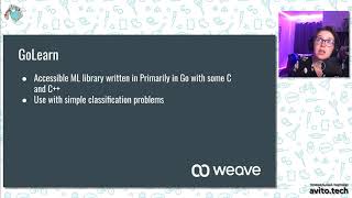 Intro to AI for software engineers using go-learn. Miriah Peterson screenshot 1