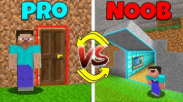 Minecraft Battle: NOOB vs PRO: SWAPPED SECRET DOOR CHALLENGE / Animation Compilation