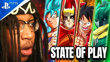 NEW STATE OF PLAY JAPAN IS HERE!!! (NEW ANIME CROSSOVER GAME!?!?) NEW GAME ANNOUNCEMENTS & REVEALS!