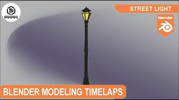 Blender Tutorial || Blender Modeling || Street Light