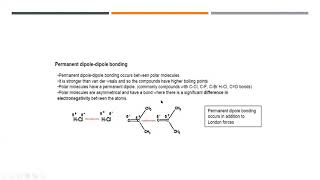 As Chemistry Unit 2 lesson 3 part b Intermolecular forces mcqs