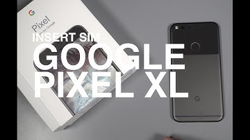 How to: Insert SIM in Google Pixel XL