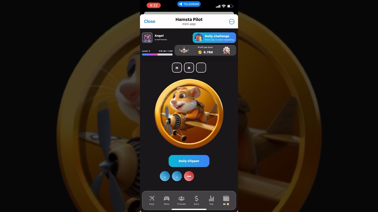 Hamsta Pilot Daily Clipper 22 August 2024: