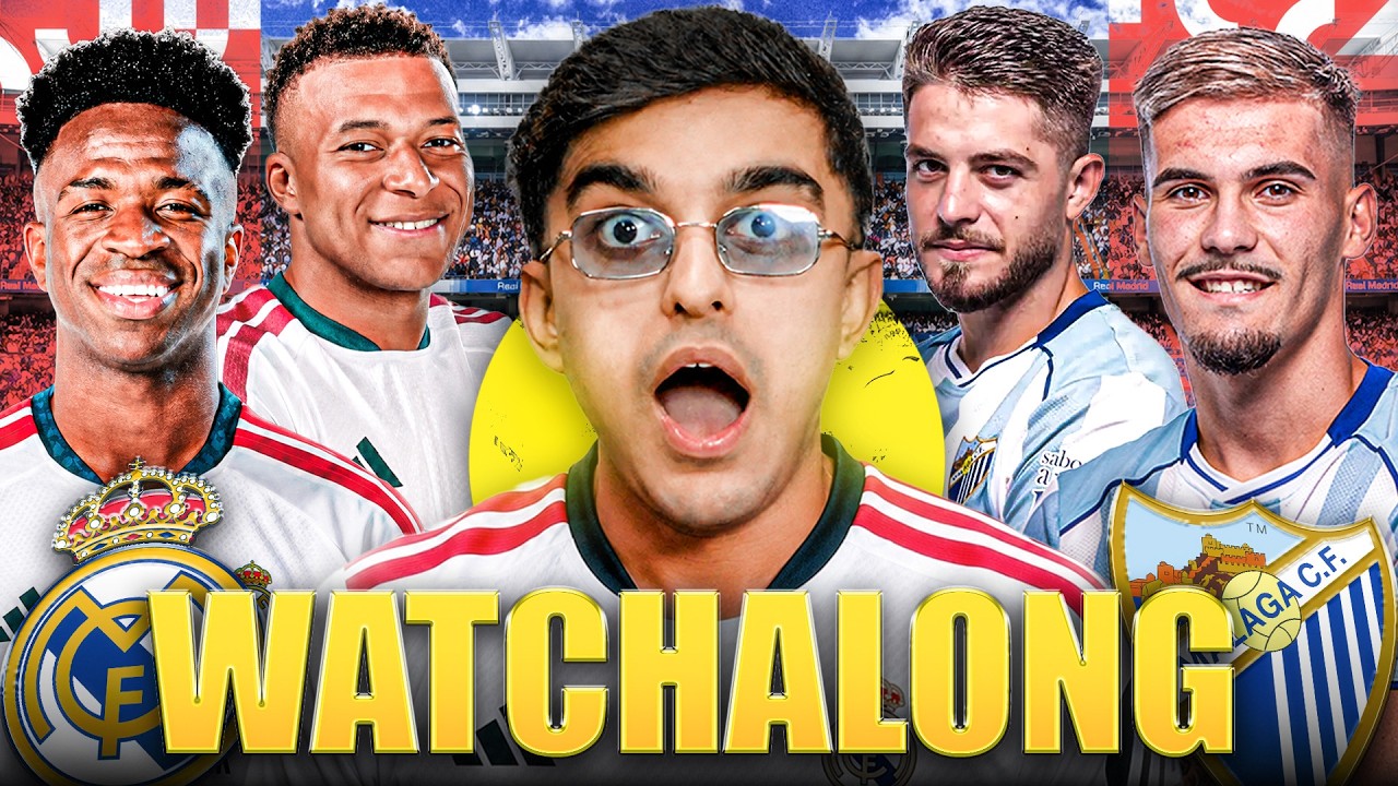 REAL MADRID VS MALAGA | LALIGA MATCHDAY 3 LIVE REACTION!!