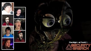 Реакция Летсплейщиков на Сломанную Чику в Five Nights at Freddy’s Security Breach RUIN