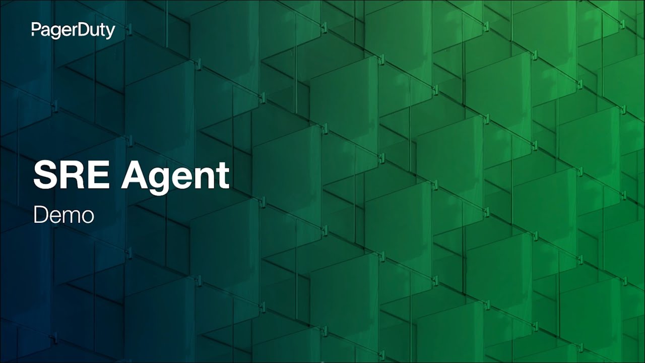 Demo – SRE Agent - YouTube
