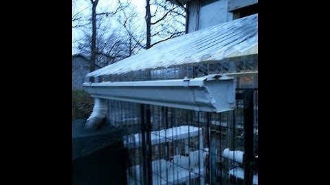EPIC FAIL Rain Gutter